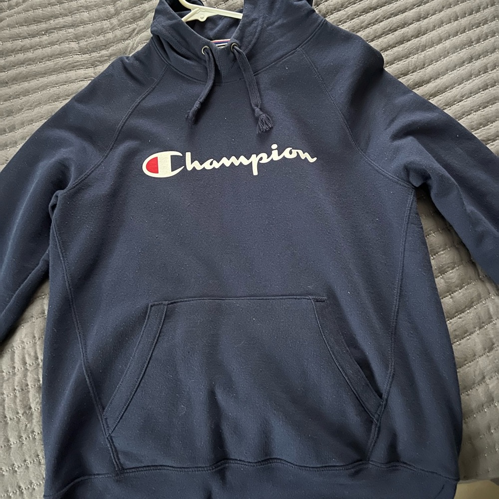 Champion Blue Hoodie
